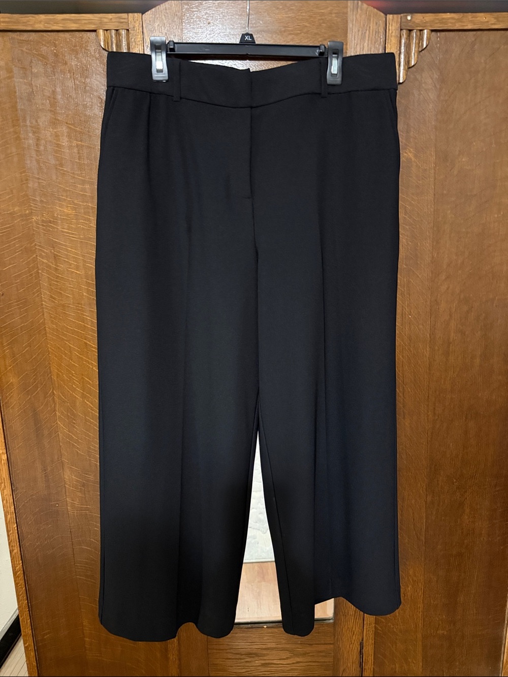Amanda & Chelsea Black Wide-Leg Dress Pants